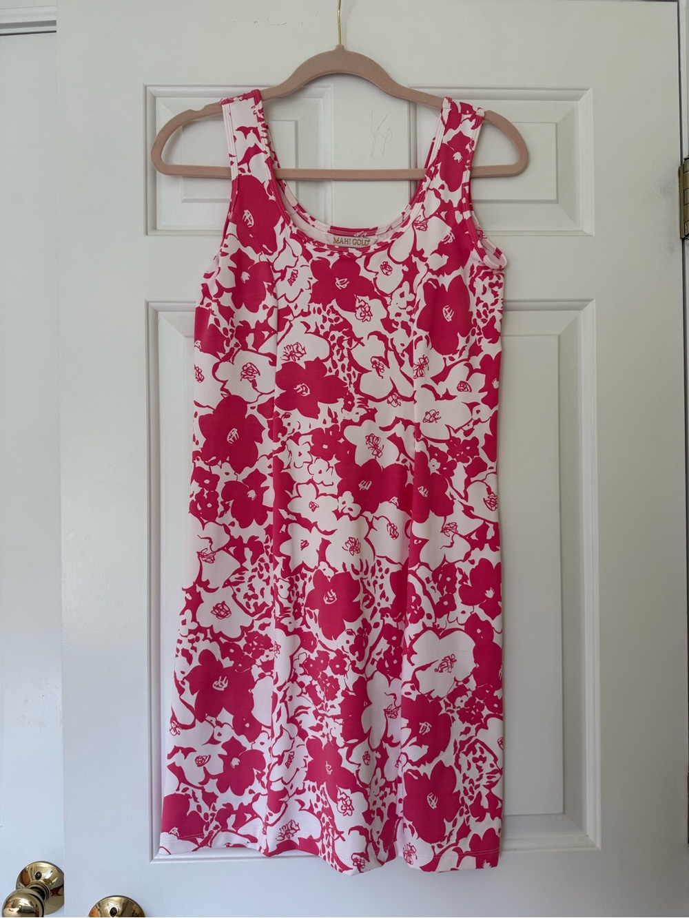 Mahi Gold floral dress - Size S (NWOT)